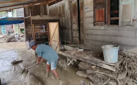 Banjir Bandang Dilaporkan Terjang Aceh Tenggara, Puluhan Rumah Rusak
