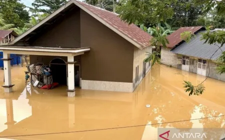11 Wilayah di Kota Kendari Terendam Banjir