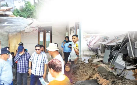 Ngeri! Longsor di Ambon Seret Rumah Warga, 1 Ambruk, Belasan Terancam