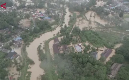 Banjir di Kendari rendam 657 rumah, 2.985 warga terdampak