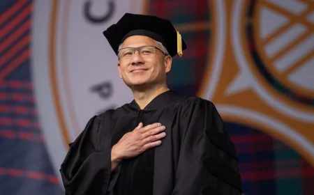 ‘Your Career Starts at the Beginning of the AI Revolution,’ NVIDIA CEO Tells Graduates