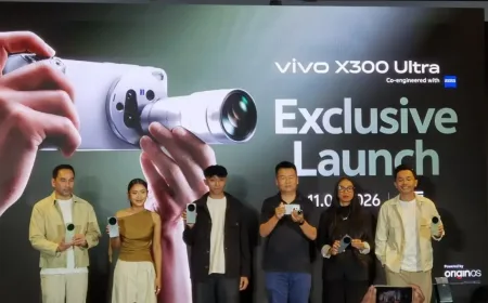 vivo X300 Ultra Resmi Meluncur di Indonesia: Mobile Cinematography, 4K 120 FPS di Semua Sensor, dan Bawa Zoom 400mm