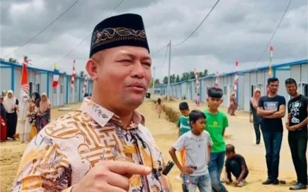 104 unit Huntap di Aceh Utara telah dihuni penyintas banjir