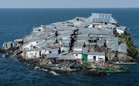 Cerita Pulau Terpadat di Dunia Jadi Rebutan, Ada Kasino & Rumah Bordir