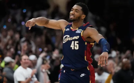 Donovan Mitchell Impresif, Cavs Samakan Kedudukan