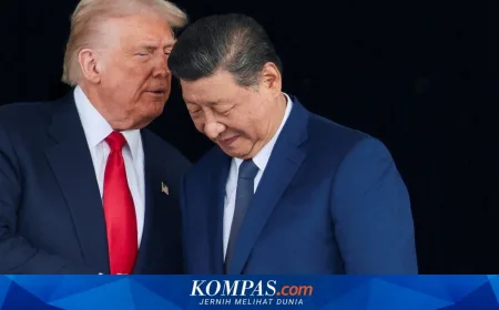Terpukul Perang Iran, Trump Terbang ke China Cari Kemenangan