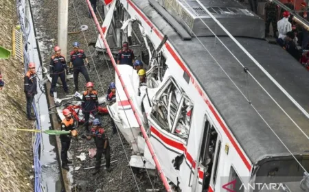 KNKT Masih Investigasi Insiden Kecelakaan Kereta di Bekasi Timur