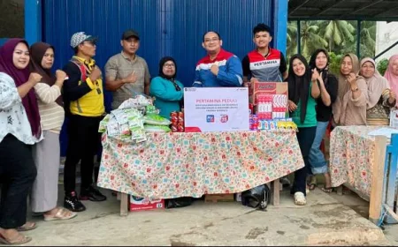 Tanggap Darurat Banjir Lebong, Pertamina Patra Niaga Sumbagsel Distribusikan Bantuan Warga Terdampak