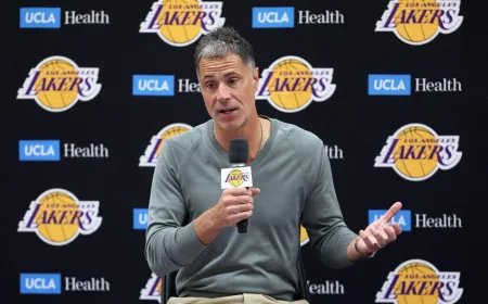 Rob Pelinka Sebut Austin Reaves Masuk Prioritas Lakers Musim Depan