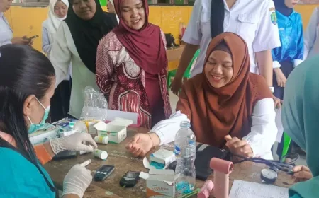 Puskesmas Nunukan Deteksi Risiko Penyakit Guru Lebih Cepat