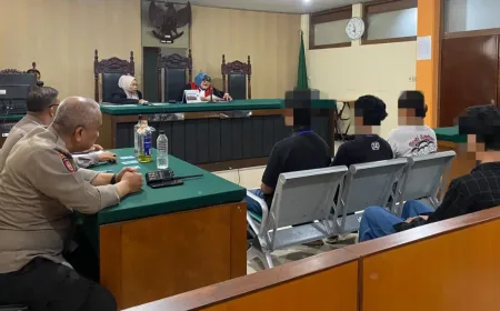 Konsumsi Miras di Ruang Publik, Enam Remaja di Malang Jalani Sidang Tipiring