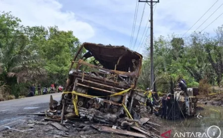 Penyelidikan Kecelakaan Maut Bus ALS di Muratara Resmi Naik ke Tahap Penyidikan