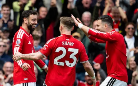 Manchester United Menang 3-2 atas Nottingham Forest, Bruno Fernandes Cetak Rekor Assist Liga Inggris