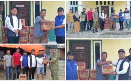 Pimpinan DPRD Bungo Serahkan Bantuan Penting untuk Korban Banjir