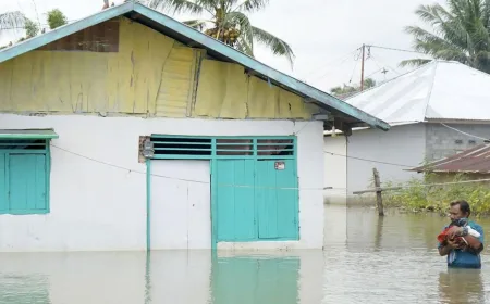 Banjir Gorontalo Terjang 10 Kelurahan, 2.692 Jiwa Terdampak Langsung