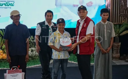 Kementerian Sosial Salurkan Bantuan Bakti Sosial Terintegrasi Senilai Rp1,1 Miliar di Pemalang