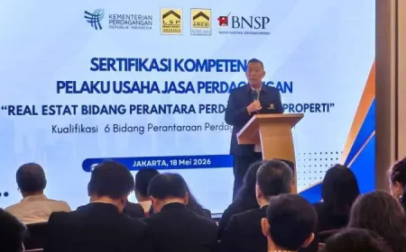 AREBI Percepat Sertifikasi Kompetensi Broker Properti untuk Profesionalisme Industri