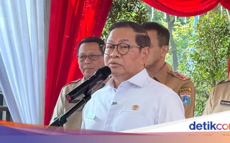Pramono Resmikan 2 Embung di Jaksel, Optimis Kurangi Banjir hingga 20%
