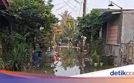 Banjir di Depok Akibat Luapan Kali Angke: Rumah Terendam 70 Cm Kini Sudah Surut