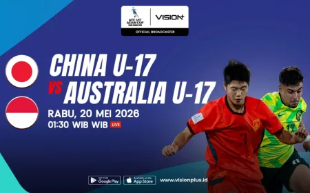 Jadwal dan Link Live Streaming China vs Australia di Semifinal Piala Asia U-17 2026