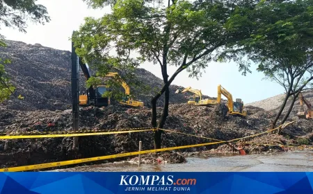 TPST Bantargebang Bekasi Dibatasi Operasionalnya Usai Longsor Maret 2026
