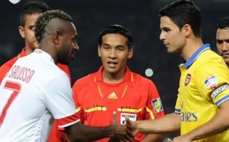 Boaz Solossa dan Momen Bersejarah Melawan Arsenal dan Mikel Arteta pada 2013