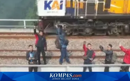 KAI Bandung Larang Selfie di Jembatan Cisomang dan Cikubang Karena Risiko Tinggi