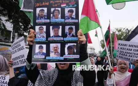 Sembilan WNI yang Diculik Israel dalam Kondisi Sehat dan Bebas Tuntutan Kriminal