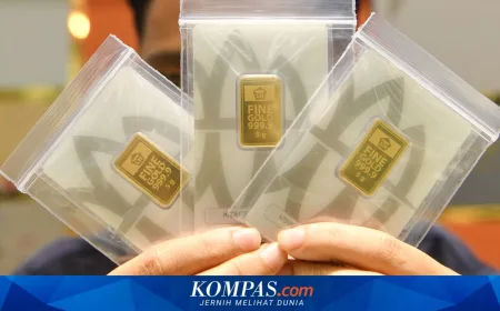 Harga Emas Hari Ini 20 Mei 2026: Antam, Galeri 24, dan UBS Turun Signifikan