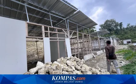 Rumah Relokasi Eks Pasar Wisata Pangandaran Rusak Akibat Longsor, Warga Bingung Ganti Rugi