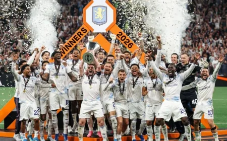 Aston Villa Juara Liga Europa 2025-2026, Inggris Punya 6 Wakil di Liga Champions 2026-2027?