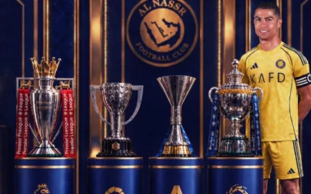 Total Gelar Cristiano Ronaldo Usai Juara Liga Arab Saudi 2025-2026, Lewati Lionel Messi?