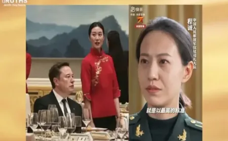 Pelayan Cantik di Balik Elon Musk Diklaim Perwira Elite China, Benarkah?