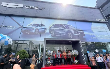 Geely Siap Ekspansi Pasar NEV dengan Target 80 Dealer di Indonesia