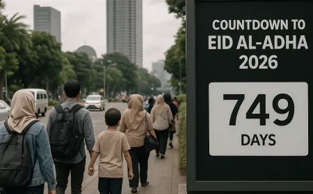 Hitung Mundur Idul Adha 2026: Jadwal dan Rekomendasi Cuti Libur Panjang