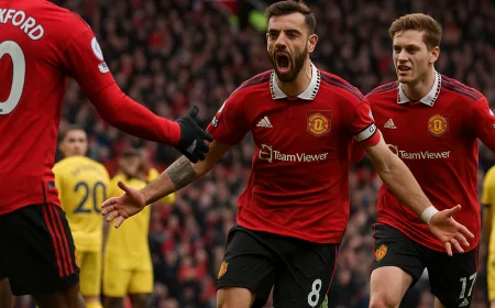Hitung-hitungan Manchester United Lolos Liga Champions 2026-2027 Usai Menang atas Brentford