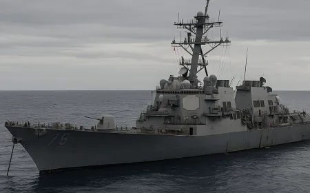 Kapal Perang USS Higgins Amerika Ngadat Berjam-jam di Indo-Pasifik, Penyebab Masih Misteri