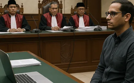 Alasan Tim Penasihat Hukum Nadiem Absen di Sidang Dugaan Korupsi Chromebook