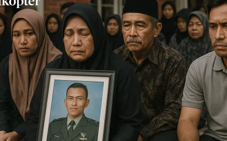 Sosok Kapten Marindra Wibowo: Kenangan Keluarga dan Warga Setelah Kecelakaan Helikopter
