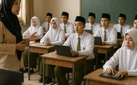 MAN 1 Pangandaran Perkuat Karakter dengan Adab dan Literasi Digital Bijak