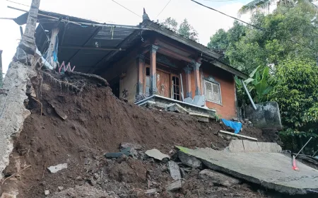 Penanganan Tanah Longsor di Banjar Dinas Gambuh: Dampak dan Upaya Pemulihan