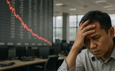 IHSG Anjlok ke Level 5.000, Sentuh Titik Terburuk Sejak Krisis COVID-19