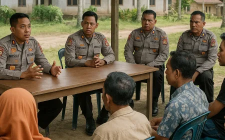 Polres Mesuji Perkuat Hubungan dengan Masyarakat Lewat Jumat Curhat