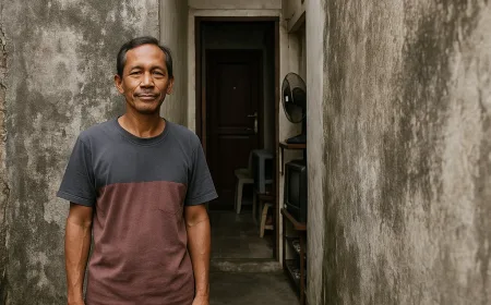 Akses Sempit Rumah 1 Meter di Solo: Ini Tantangan dan Kenyamanan Pemiliknya