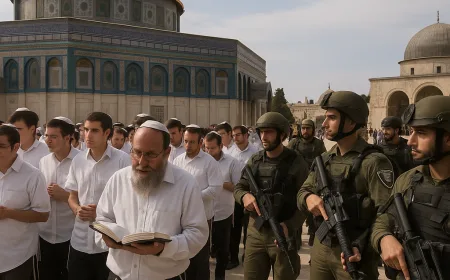 Pemukim Ilegal Israel Serbu Al Aqsa dan Gelar Ritual Kontroversial di Depan Umum