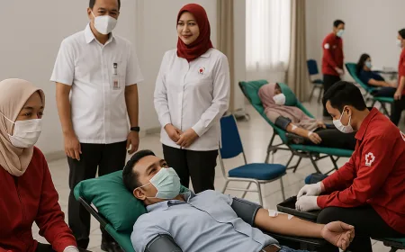 BRI Insurance dan PMI Gelar Aksi Sosial Donor Darah untuk Masyarakat