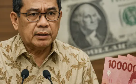 Purbaya Bantah Pelemahan Rupiah Sebagai Tanda Ekonomi RI Bermasalah