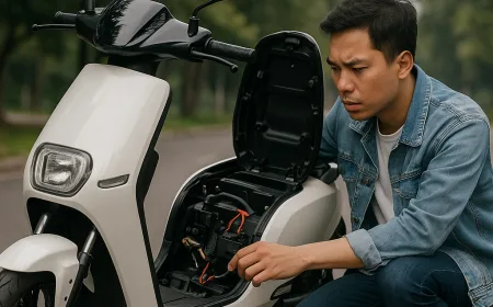 5 Cara Cepat Atasi Motor Listrik Mati Mendadak di Jalan yang Harus Diketahui
