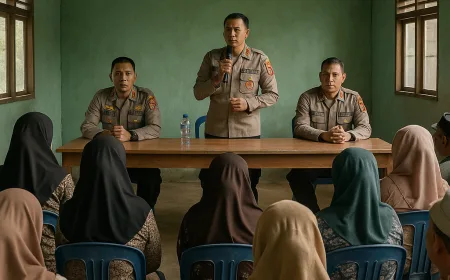 Sosialisasi KUHP Baru di Desa Babulu Laut: Polres PPU Tingkatkan Kesadaran Hukum Masyarakat