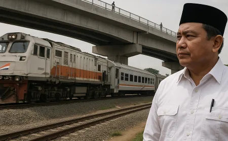 KDM Apresiasi Presiden Prabowo Bangun Flyover Atasi Kecelakaan Kereta Api